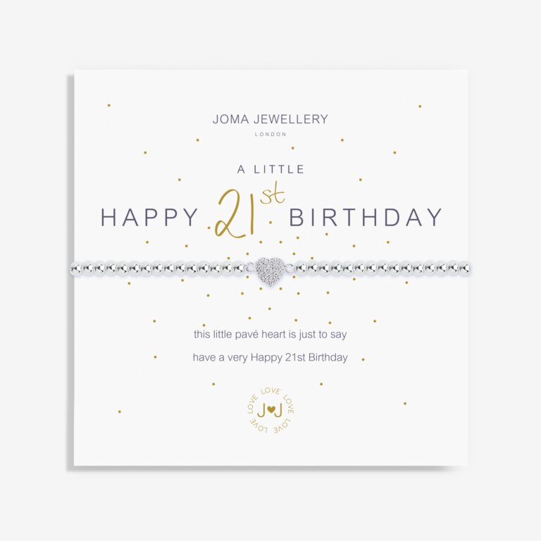 Joma Jewellery A Little Happy 21st Bracelet