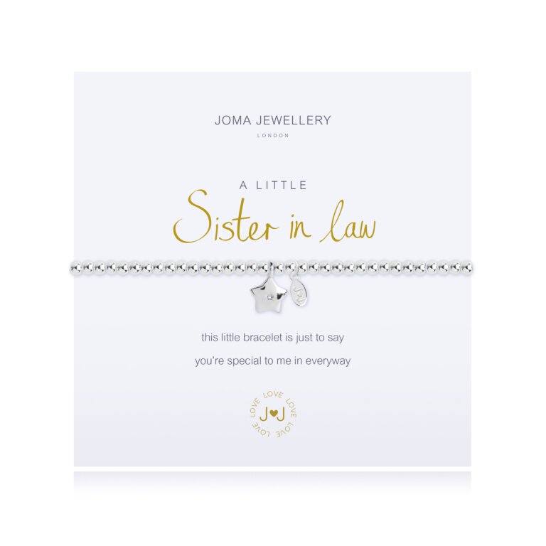 Joma Jewellery A Little Sister In Law Bracelet