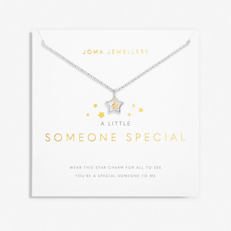 Joma Jewellery A Little Someone Special Silver and Gold Necklace
