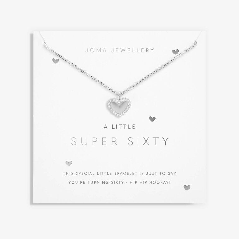 Joma Jewellery A Little Super Sixty Silver Necklace