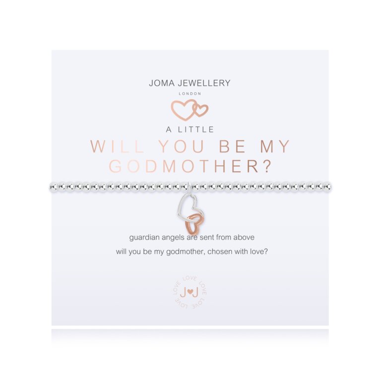 Joma Jewellery A Little Will You Be My Godmother Bracelet