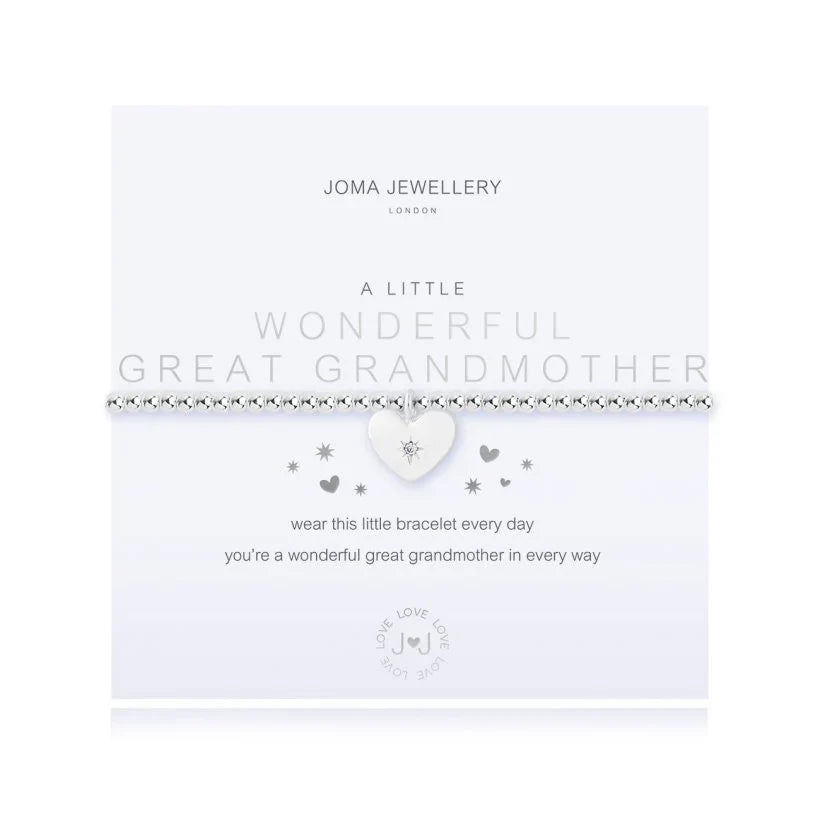 Joma Jewellery A Little Wonderful Great Grandma Bracelet