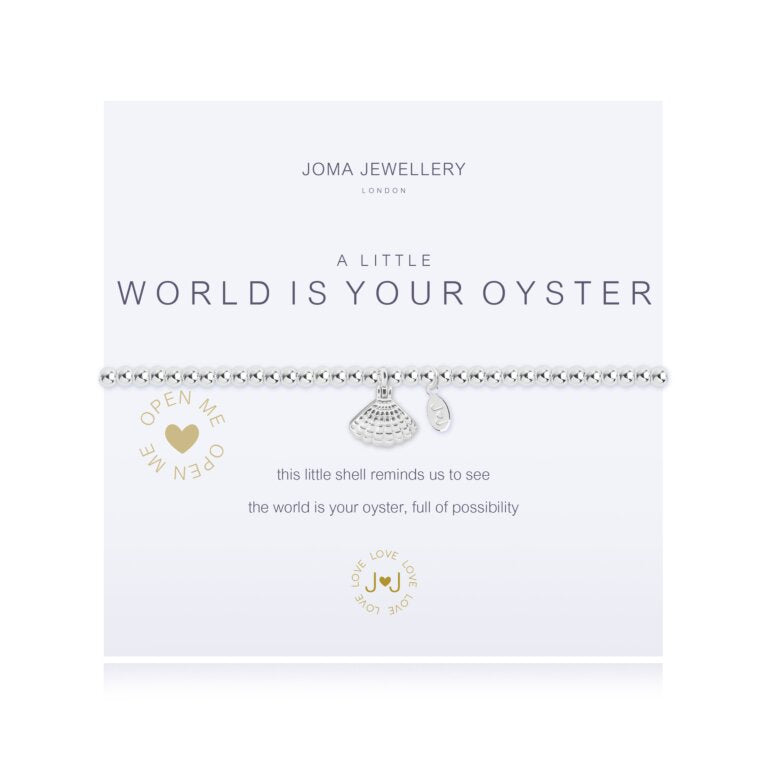 Joma Jewellery A Little World Is Your Oyster Bracelet