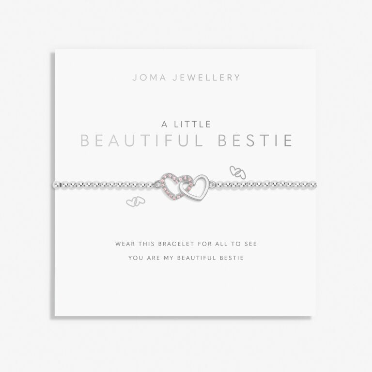 Joma Jewellery A Little Beautiful Bestie Silver Plated Bracelet