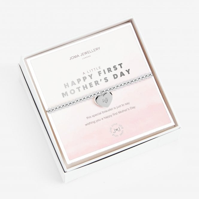 Joma Jewellery Beautifully Boxed A Little Happy First Mothers Day Bracelet