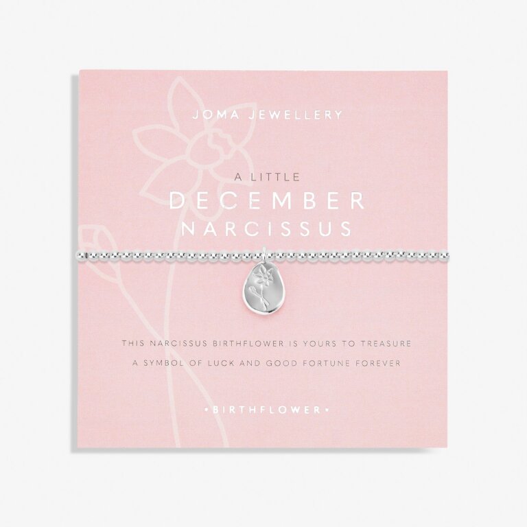 Joma Jewellery Birthflower A Little December Narissus Bracelet