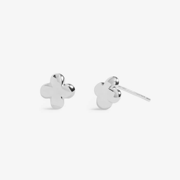 Joma Jewellery Boxed A Little Earrings Good Luck Silver Plated Earrings