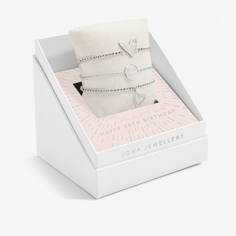 Joma Jewellery Celebrate You Gift Box Happy 30th Birthday