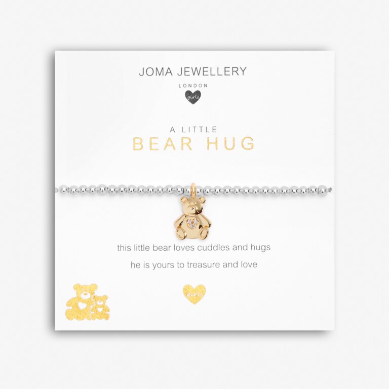 Joma Jewellery Childrens A Little Bear Hug Bracelet