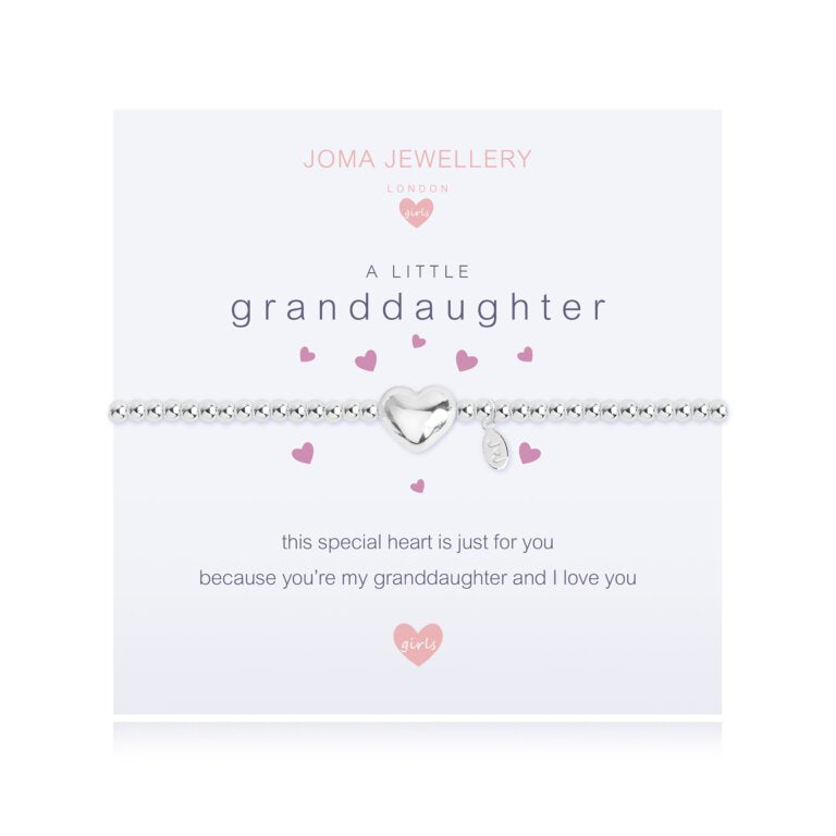 Joma Jewellery Childrens A Little Granddaughter Bracelet