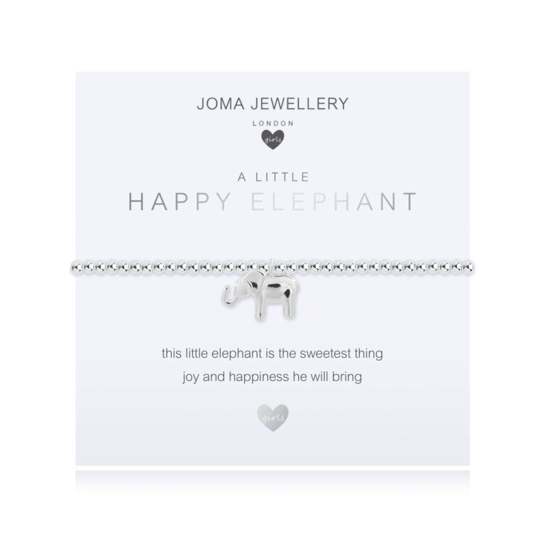 Joma Jewellery Childrens A Little Happy Elephant Bracelet