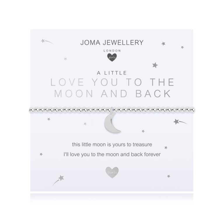 Joma Jewellery Childrens A Little Love You To The Moon And Back Bracelet