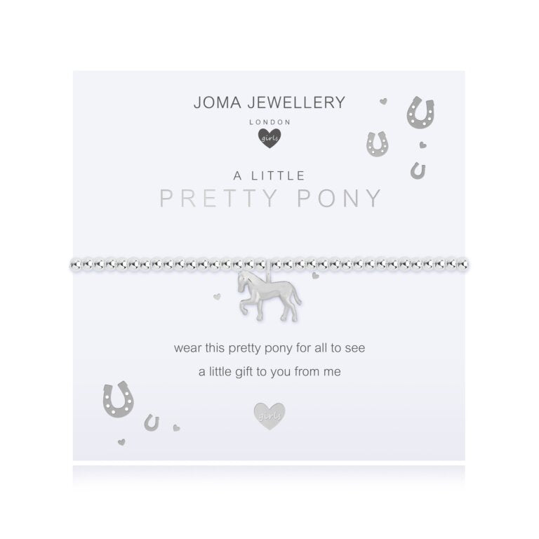 Joma Jewellery Childrens A Little Pretty Pony Bracelet