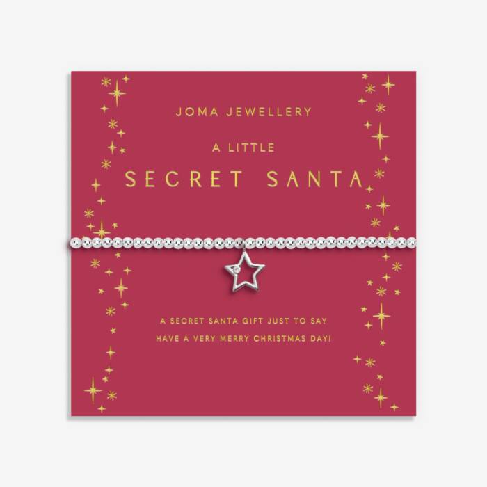 Joma Jewellery Christmas A Little Secret Santa Silver Plated Bracelet