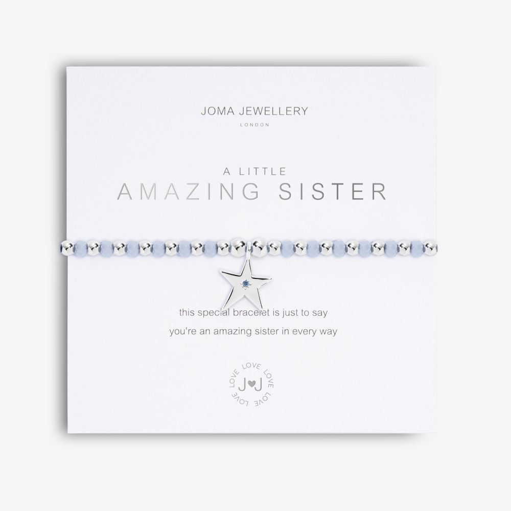 Joma Jewellery Colour Pop A Little Amazing Sister Bracelet
