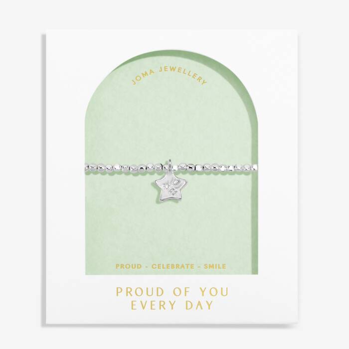 Joma Jewellery Dolce Vita Proud Of You Every Day Silver Plated Bracelet