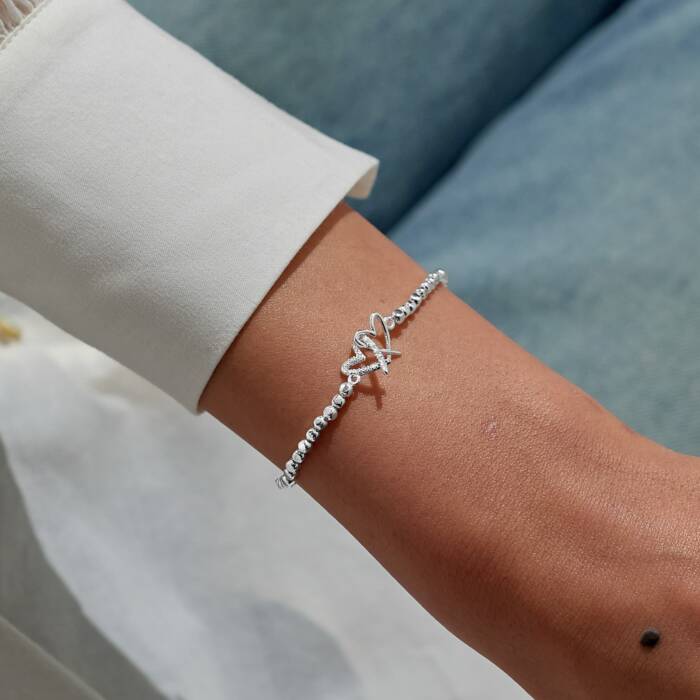 Joma Jewellery Forever Yours Happy Birthday Darling Daughter Silver Plated Bracelet