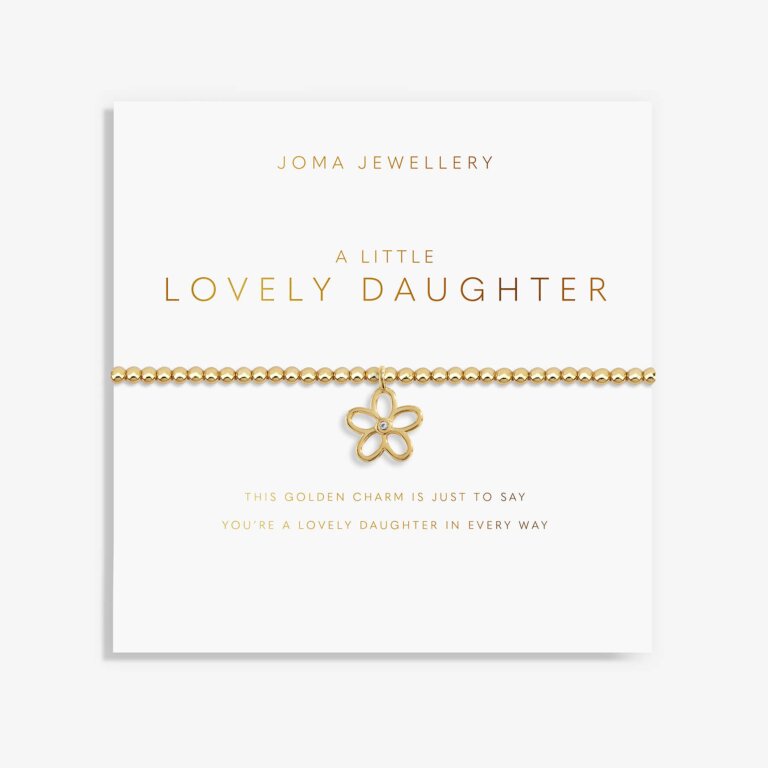 Joma Jewellery Golden Glow A Little Lovely Daughter Bracelet