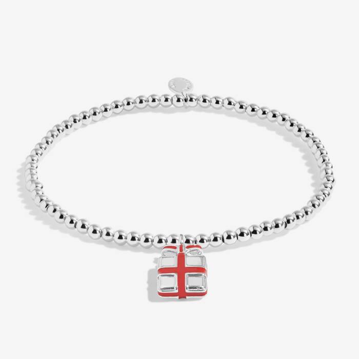 Joma Jewellery Love From Santa Happy Christmas Silver Plated Children's Bracelet
