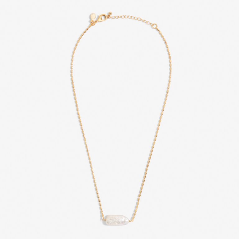 Joma Jewellery Lumi Pearl Gold Necklace