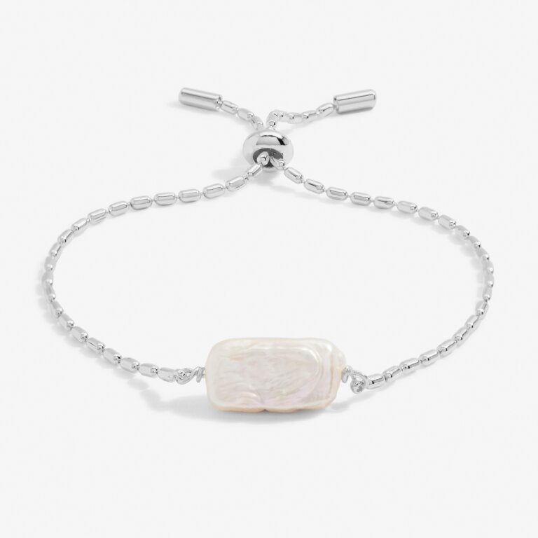 Joma Jewellery Lumi Pearl Silver Bracelet