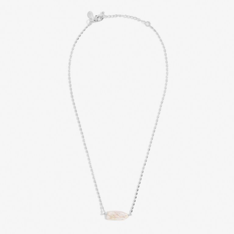 Joma Jewellery Lumi Pearl Silver Necklace