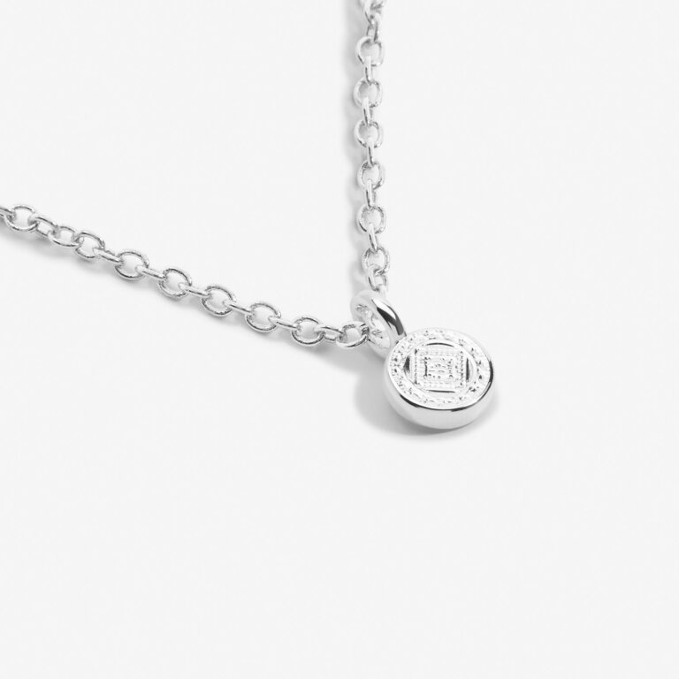 Joma Jewellery Mini Charms Coin Silver Plated Necklace