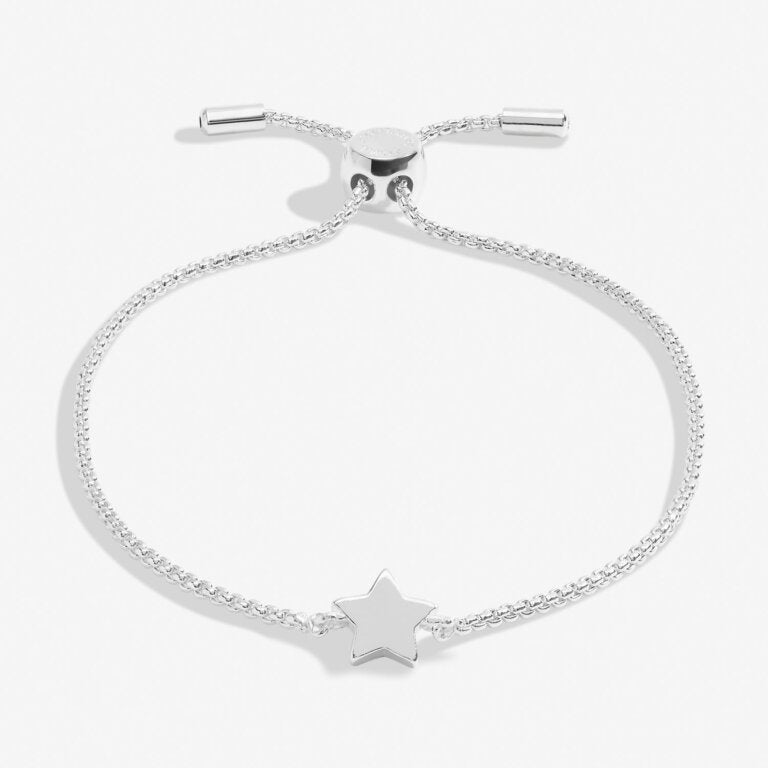 Joma Jewellery Mini Charms Star Silver Plated Bracelet