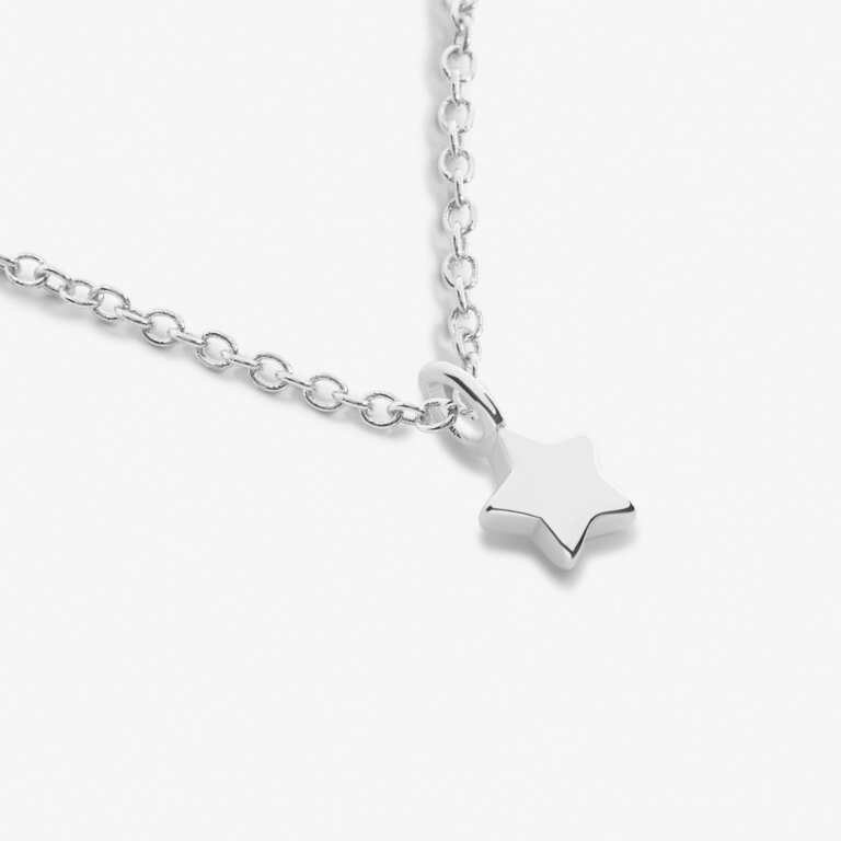 Joma Jewellery Mini Charms Star Silver Plated Necklace