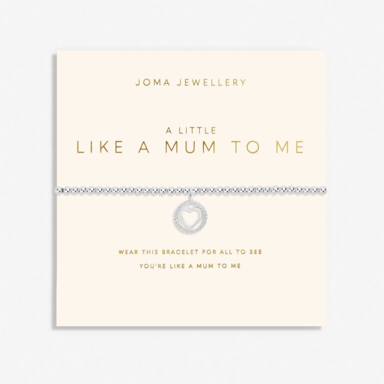 Joma Jewellery Mother's Day A Little Like A Mum To Me Silver Plated Bracelet