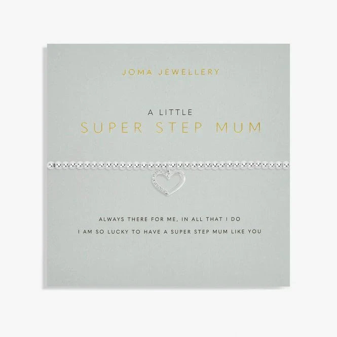 Joma Jewellery Mothers Day A Little Super Step Mum Bracelet