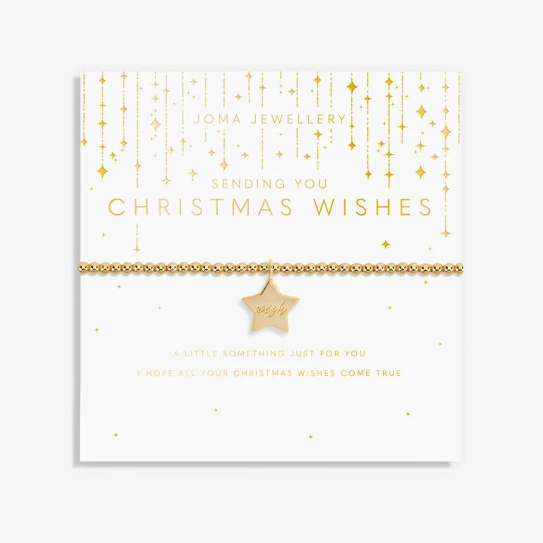Joma Jewellery My Moments Christmas Sending You Christmas Wishes Gold Bracelet