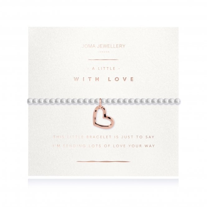 Joma Jewellery Radiance A Little With Love Bracelet Silver