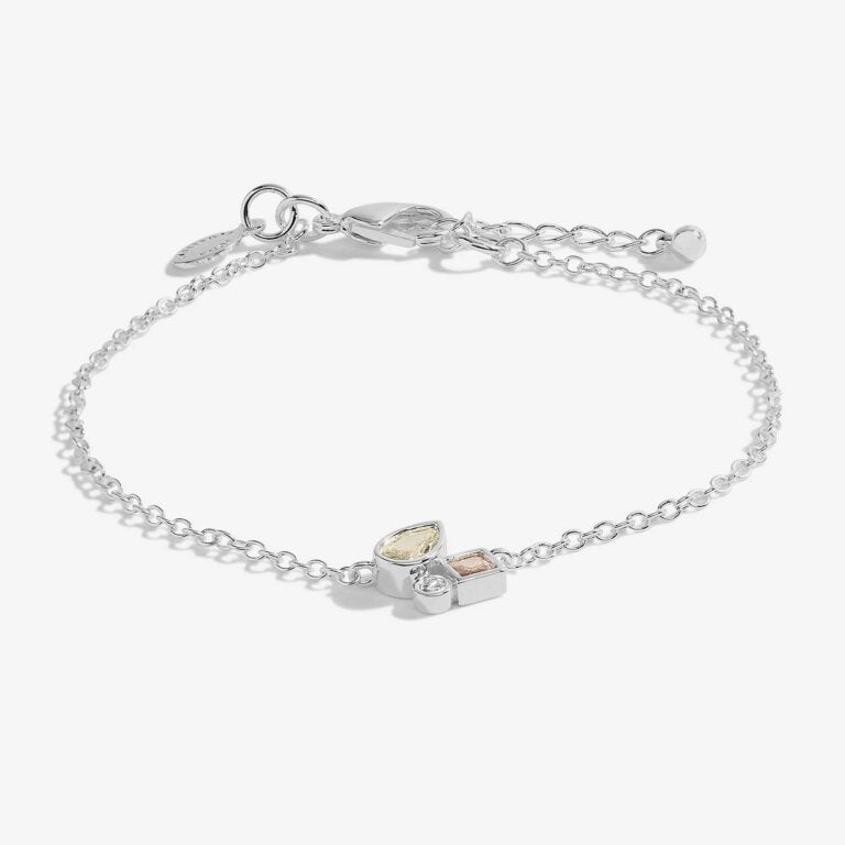 Joma Jewellery Radiant Treasures Gems Cluster Bracelet