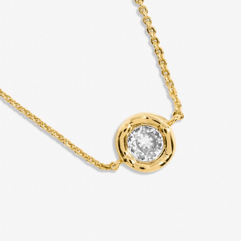 Joma Jewellery Solaria Cz Gold Plated Necklace