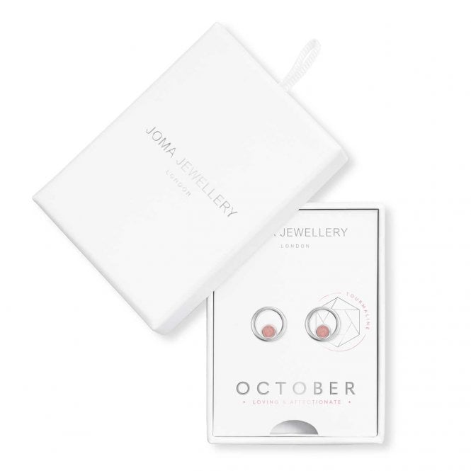 Joma Jewellery Treasure The Little Things Birthstone October Earrings