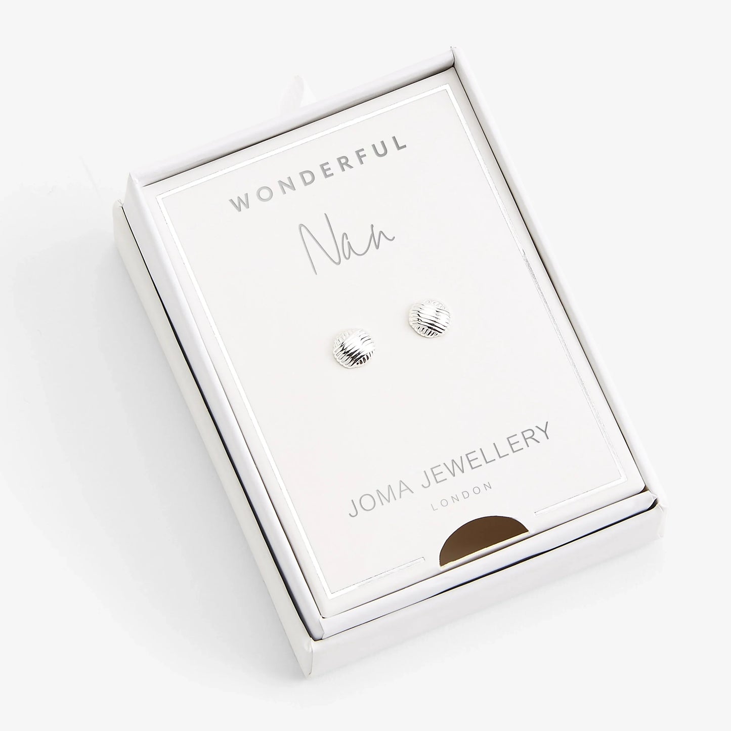Joma Jewellery Treasure The Little Things Earring Box Wonderful Nan Silver