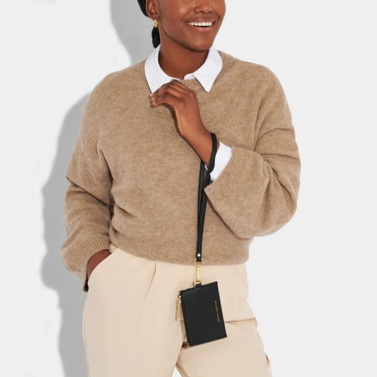 Katie Loxton Ashley Cardholder With Strap Black