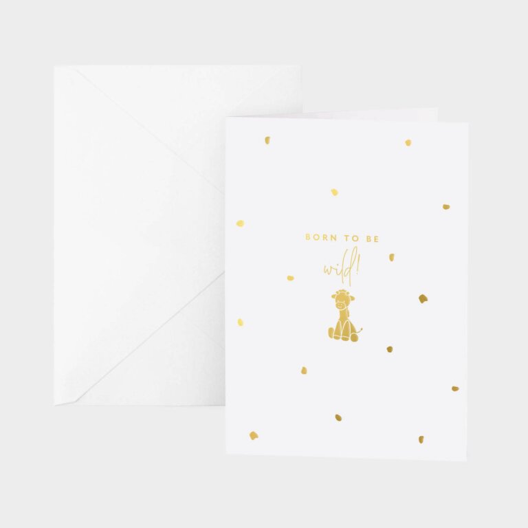 Katie Loxton Baby Greetings Card Its Your Birthday Go Wild!