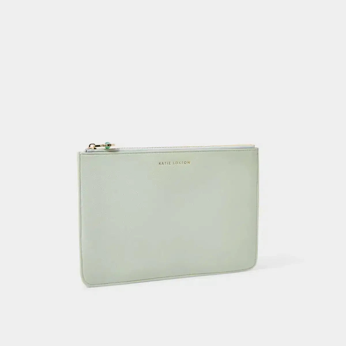 Katie Loxton Birthstone Pouch August Light Sage