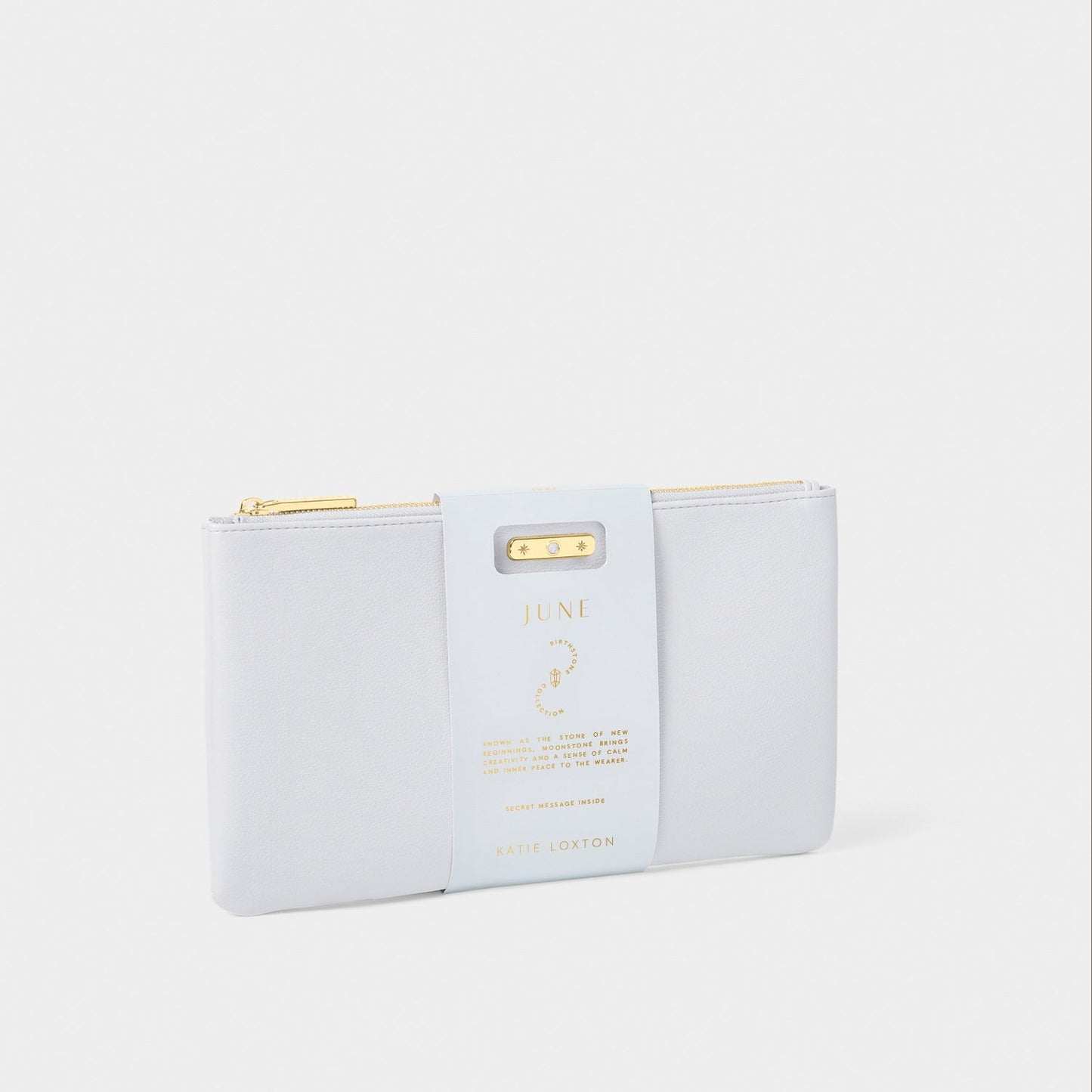 Katie Loxton Birthstone Pouch June Powder Blue
