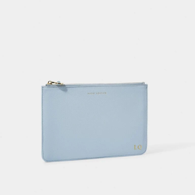 Katie Loxton Birthstone Pouch March Blue