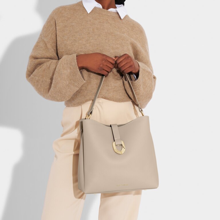 Katie Loxton Blake Shoulder Bag Greige