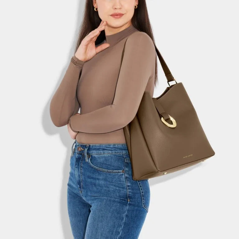 Katie Loxton Blake Shoulder Bag Mink