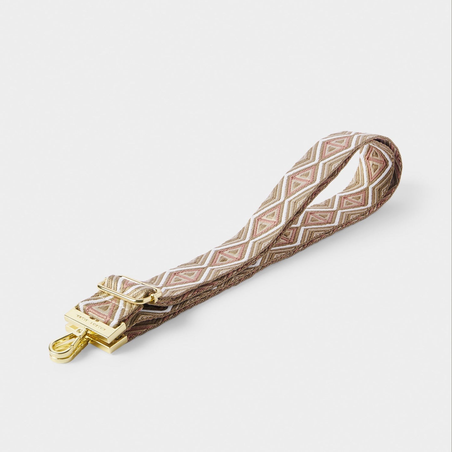 Katie Loxton Canvas Strap Peony Blush Geometric