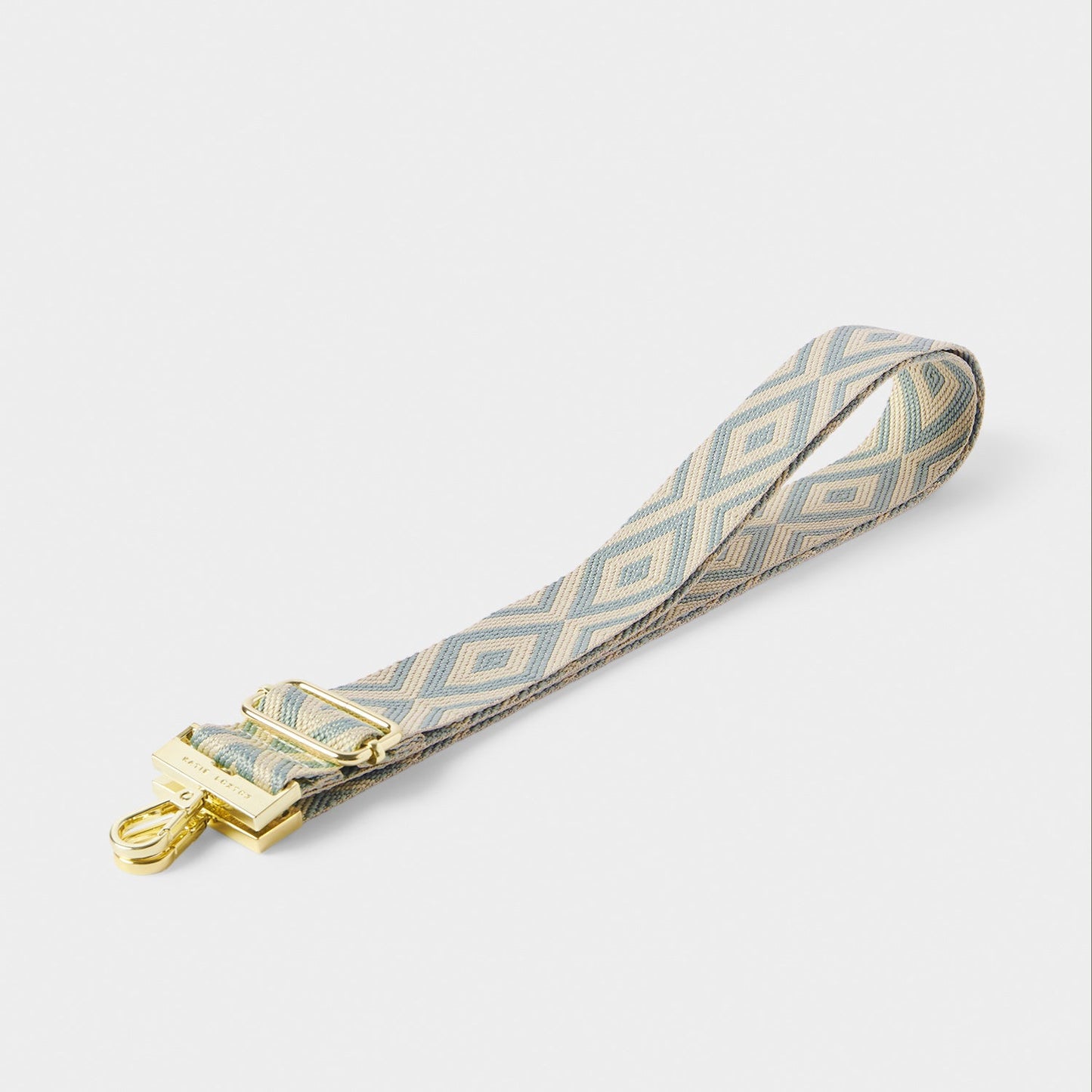 Katie Loxton Canvas Strap Seafoam Geometric