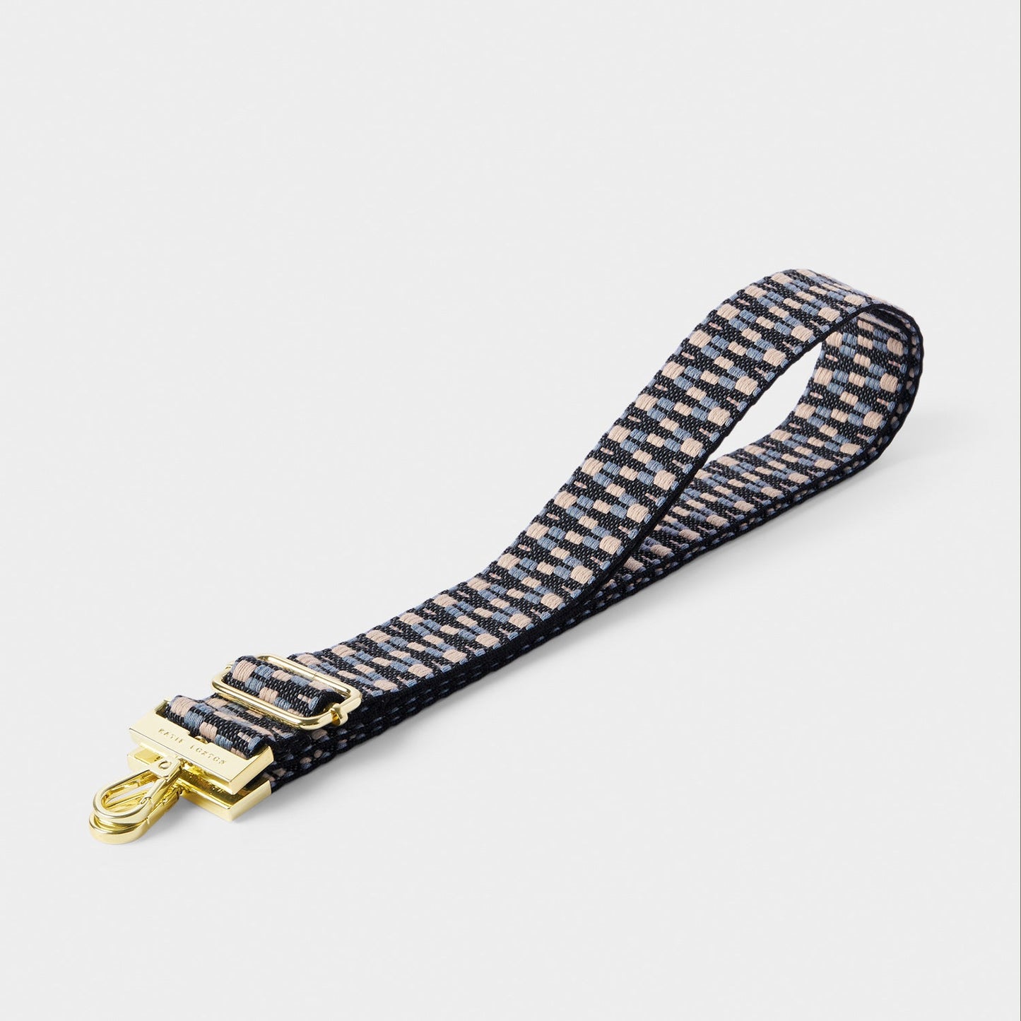 Katie Loxton Canvas Strap Slate Zig Zag
