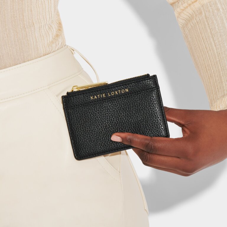 Katie Loxton Cleo Coin Purse & Card Holder Black