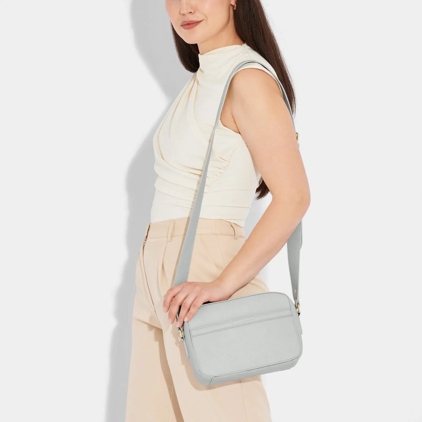 Katie Loxton Cleo Crossbody Bag Cool Grey