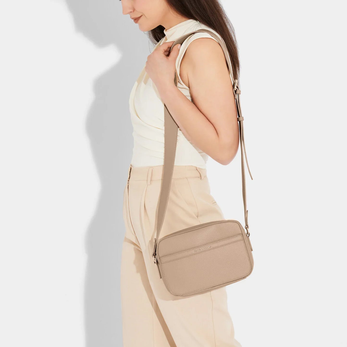 Katie Loxton Cleo Crossbody Bag Soft Tan